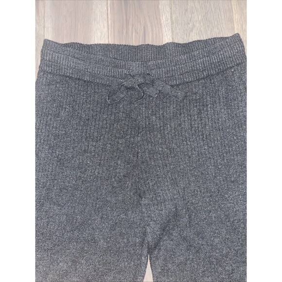 (Sold)Spiritual Gangster Womens Large Black Ribbed Sweatpants size L - Picture 2 of 6